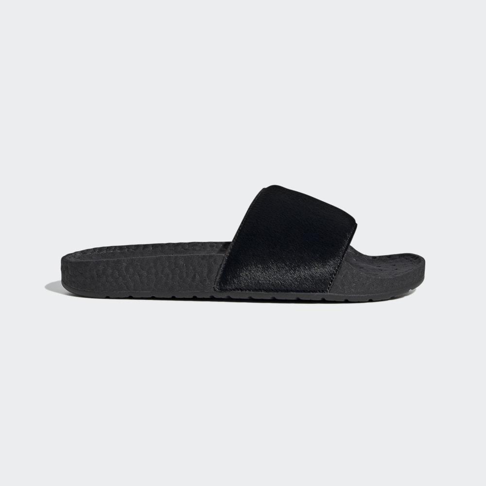 Adidas Men's Adilette Boost Slides Black/Black Ireland FV6423